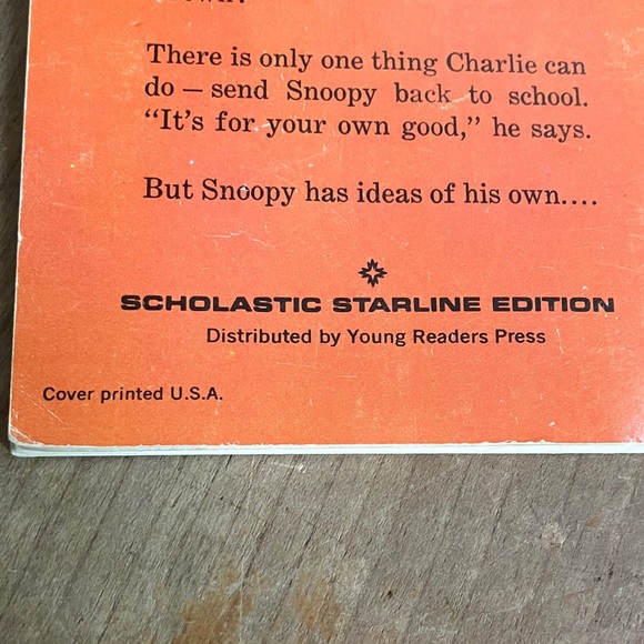 "He's Your Dog, Charlie Brown!" Book vintage 1973 softcover comic book - Picture 10 of 16